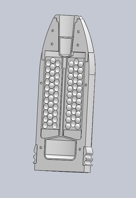 5" WW1 shrapnel shell