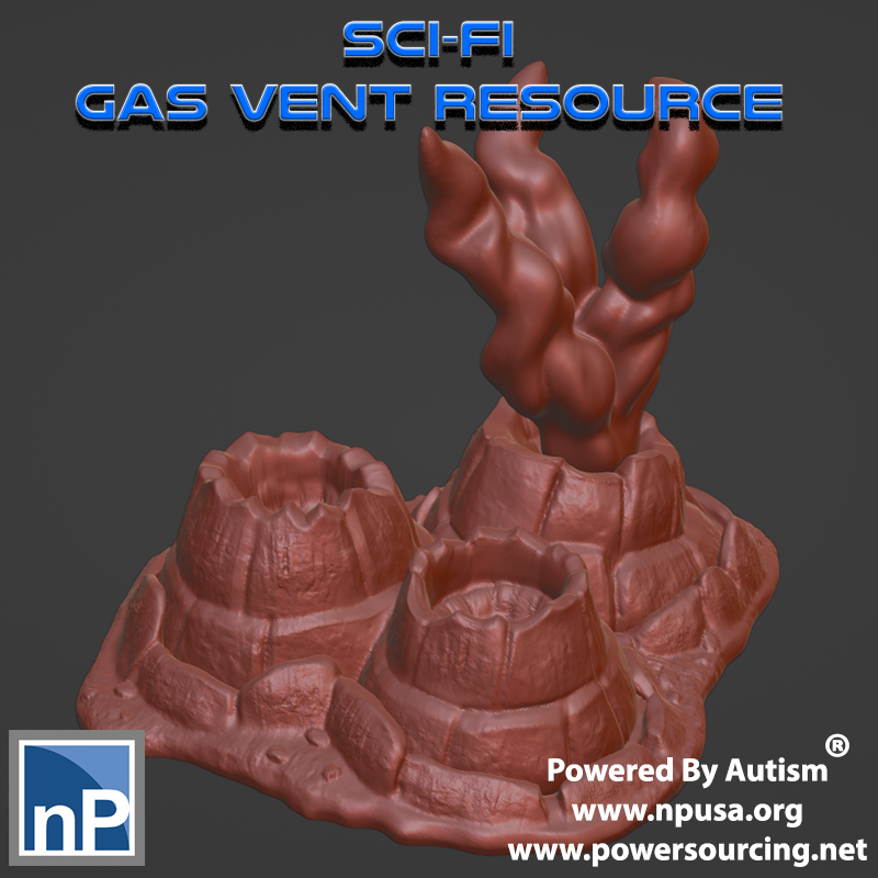 Sci-Fi Gas Vent Resource