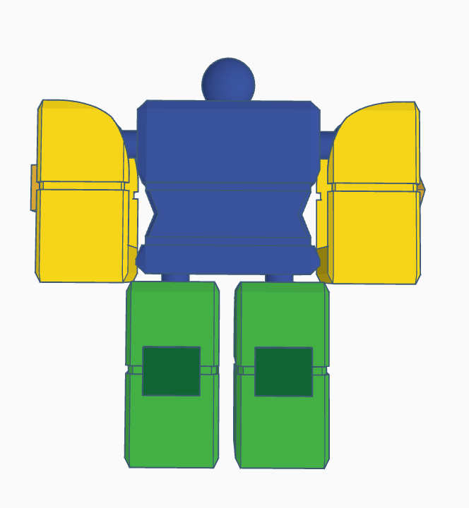 FanBlox's Articulated Roblox Robot-Bloxian Figure Kit