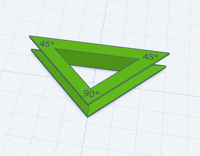 Drill Angle Triangle Guides