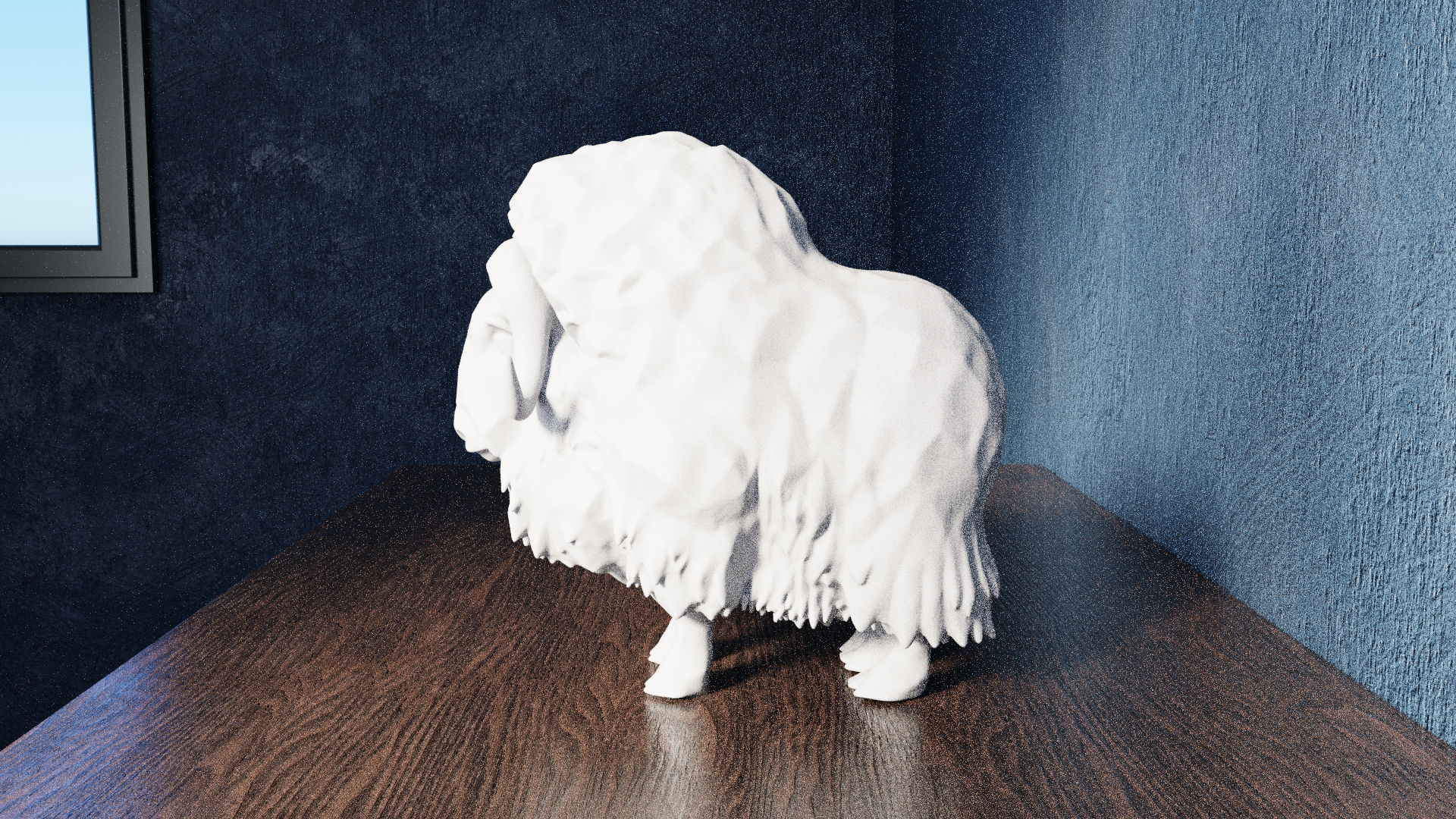 Miniatura 5 do modelo 3D Low Poly Musk
