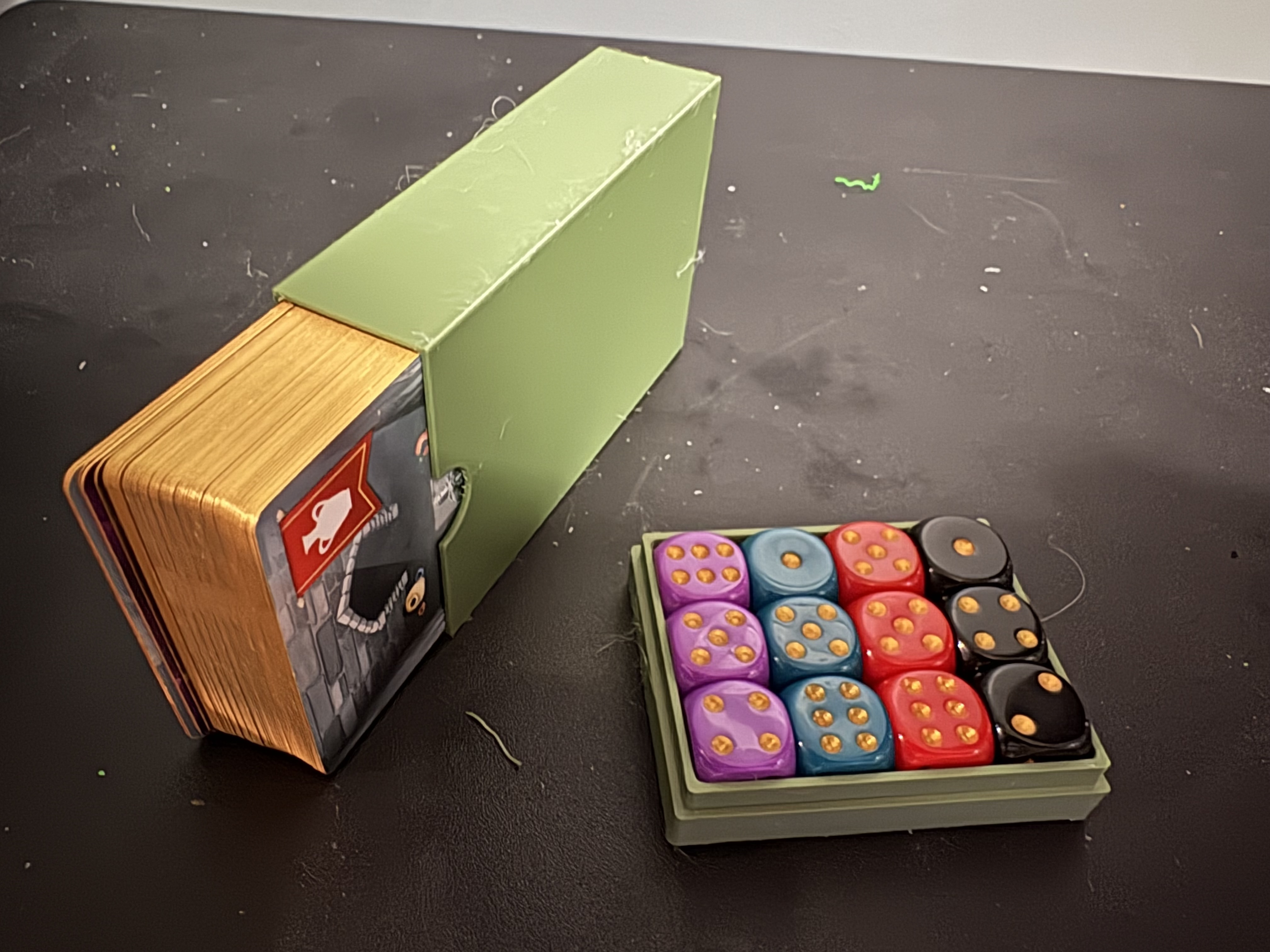 Crypt Dice Game Containers