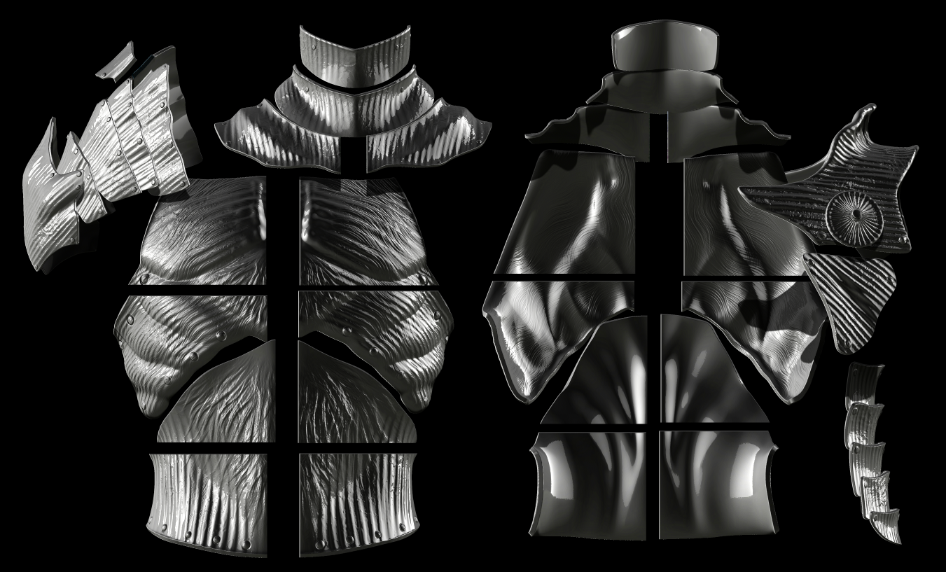 EXECUTOR DARKNESS FULL ARMOR SET - Elden Ring Cosplay Fan Art Stl Model — miniatura 25