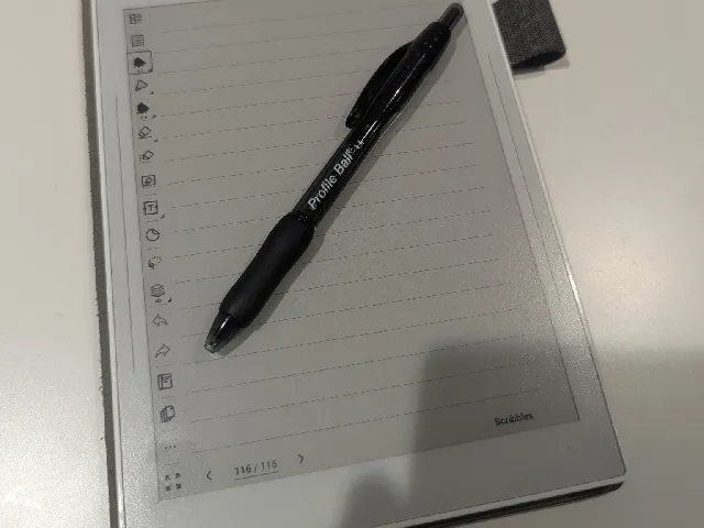 Supernote DIY Pen (Paper Mate Profile 1.4 Bold Point)