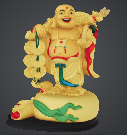 Laughing Buddha statue