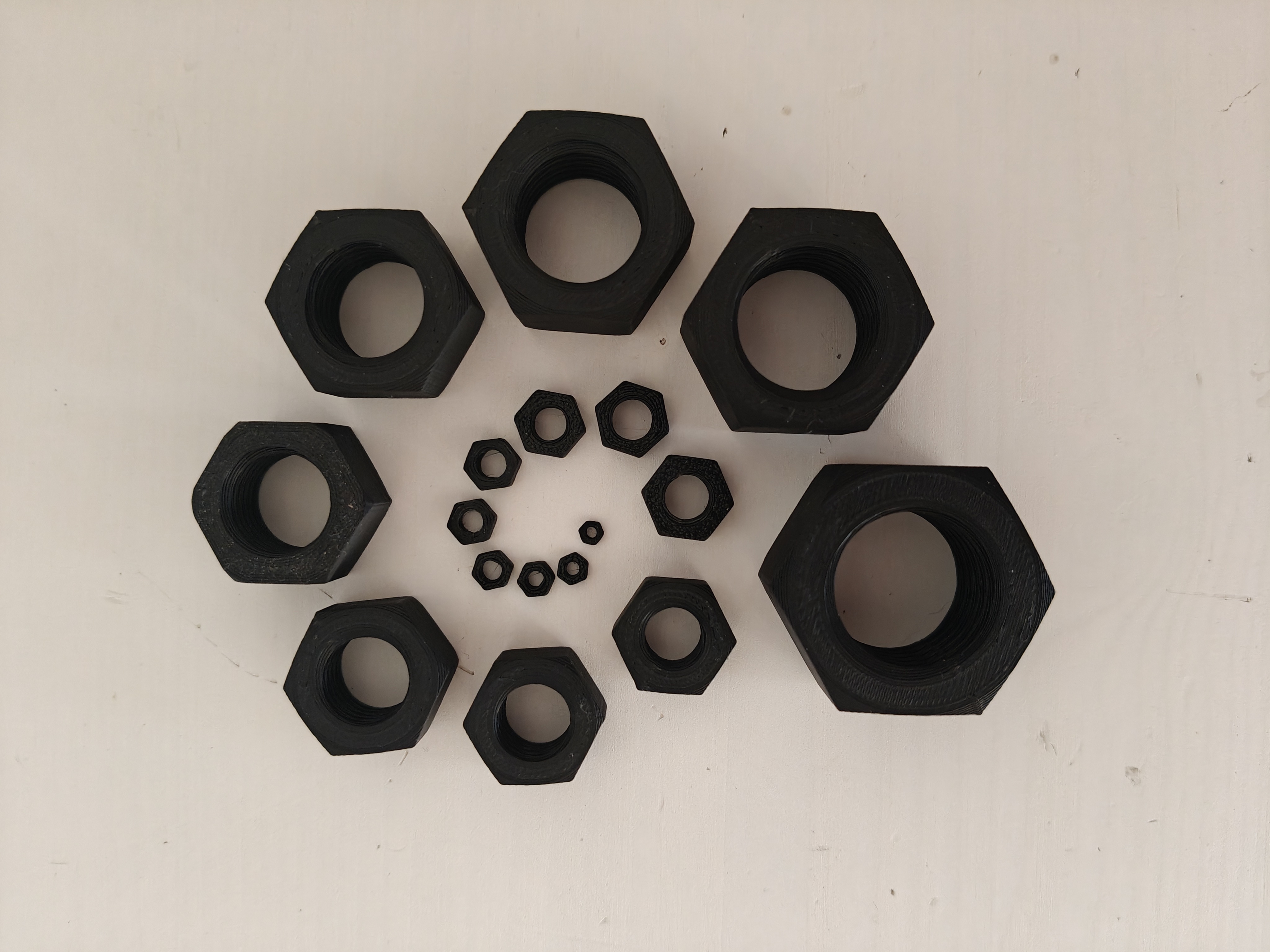 Nut DIN 934 - M2-M24 - no support