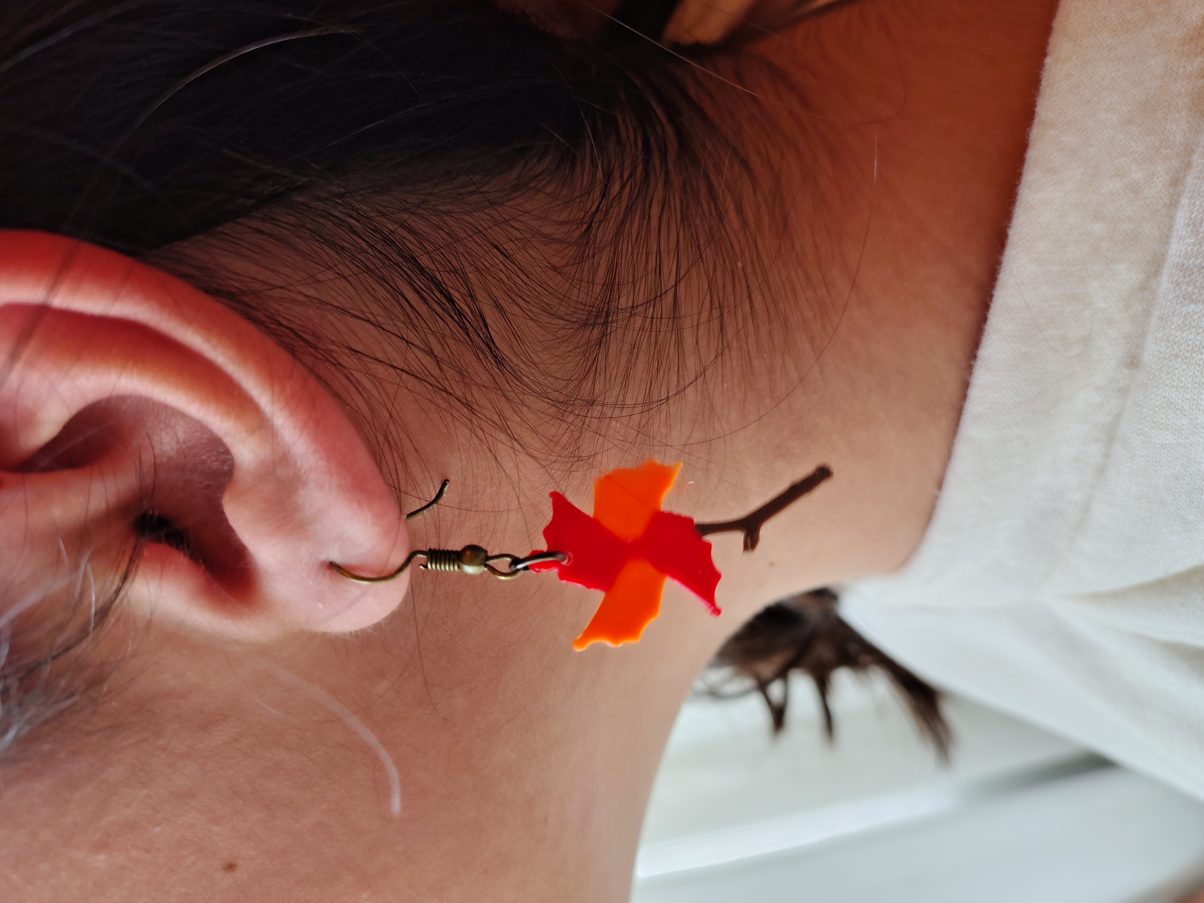 Pendientes Molinillo Kolog / Korok Pinwheel earrings