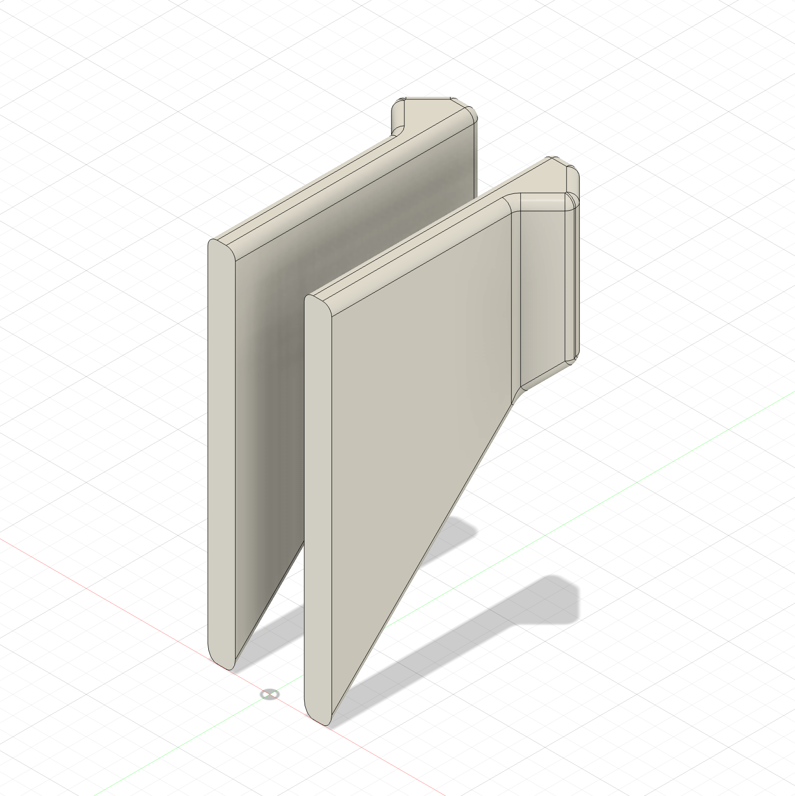 Snap-Fit Connector Component (STEP + Parametrized) — miniatura 3