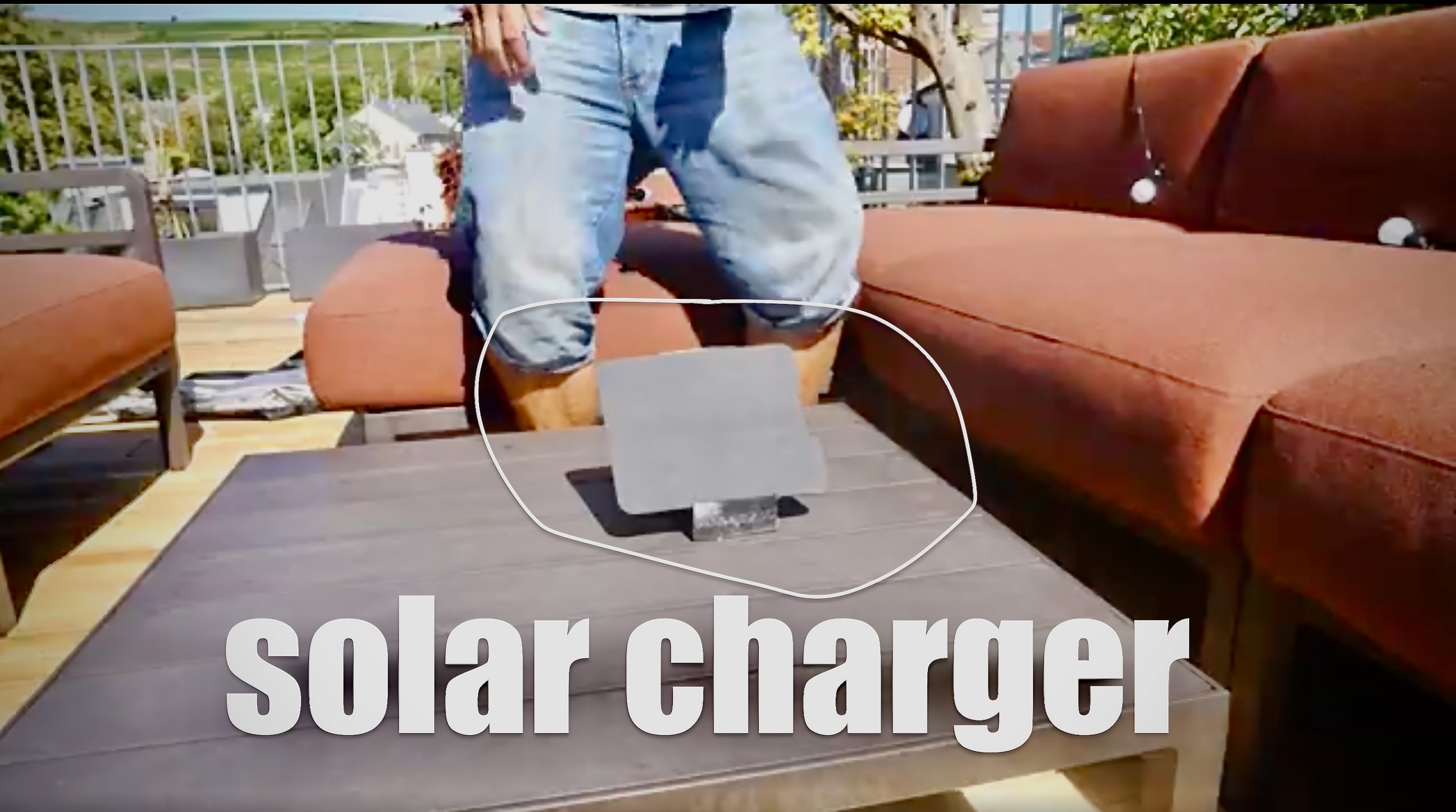 Chargeme! solar powered universal smartphone charger