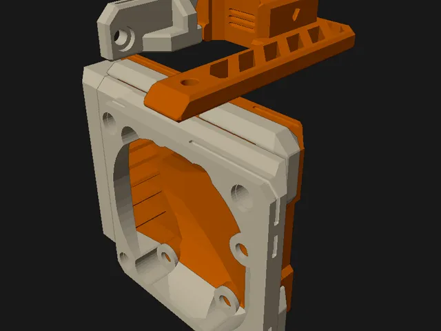 SV06 Plus - 40mm fan adapter & PC4-M10 attachment