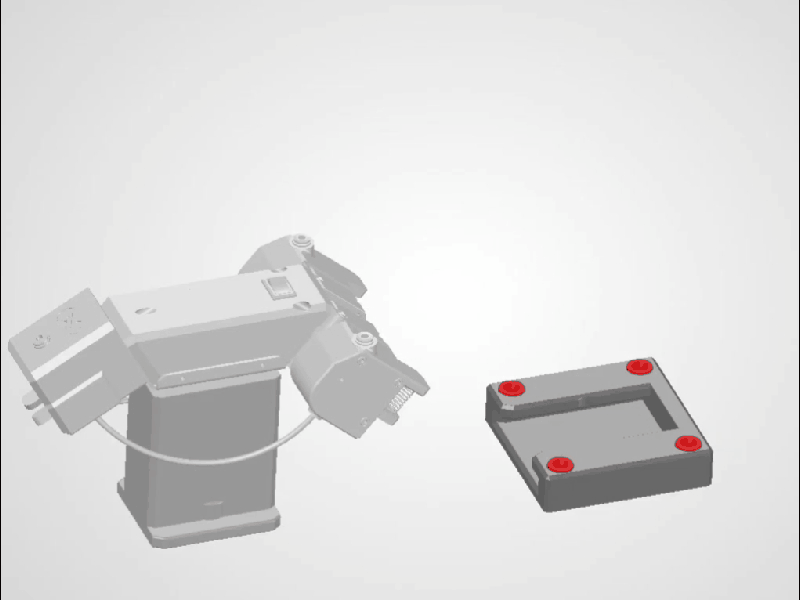 Quick Detach Mount for Infinity Flow S1 Filament Reloader, Includes S1 STEP File