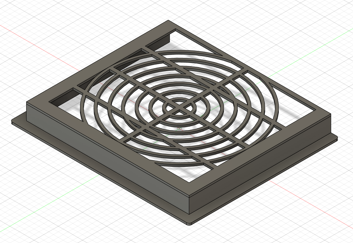 Air Filter Case for DIY Airbrush Spray Booth