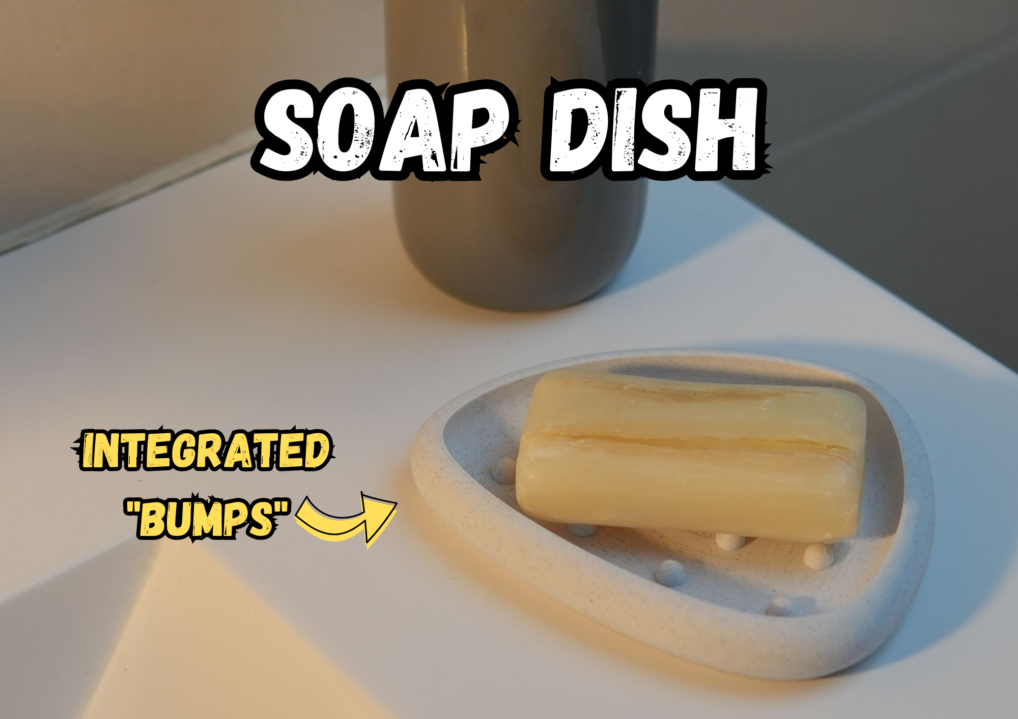 Organic Soap Dish - Easy Cleaning