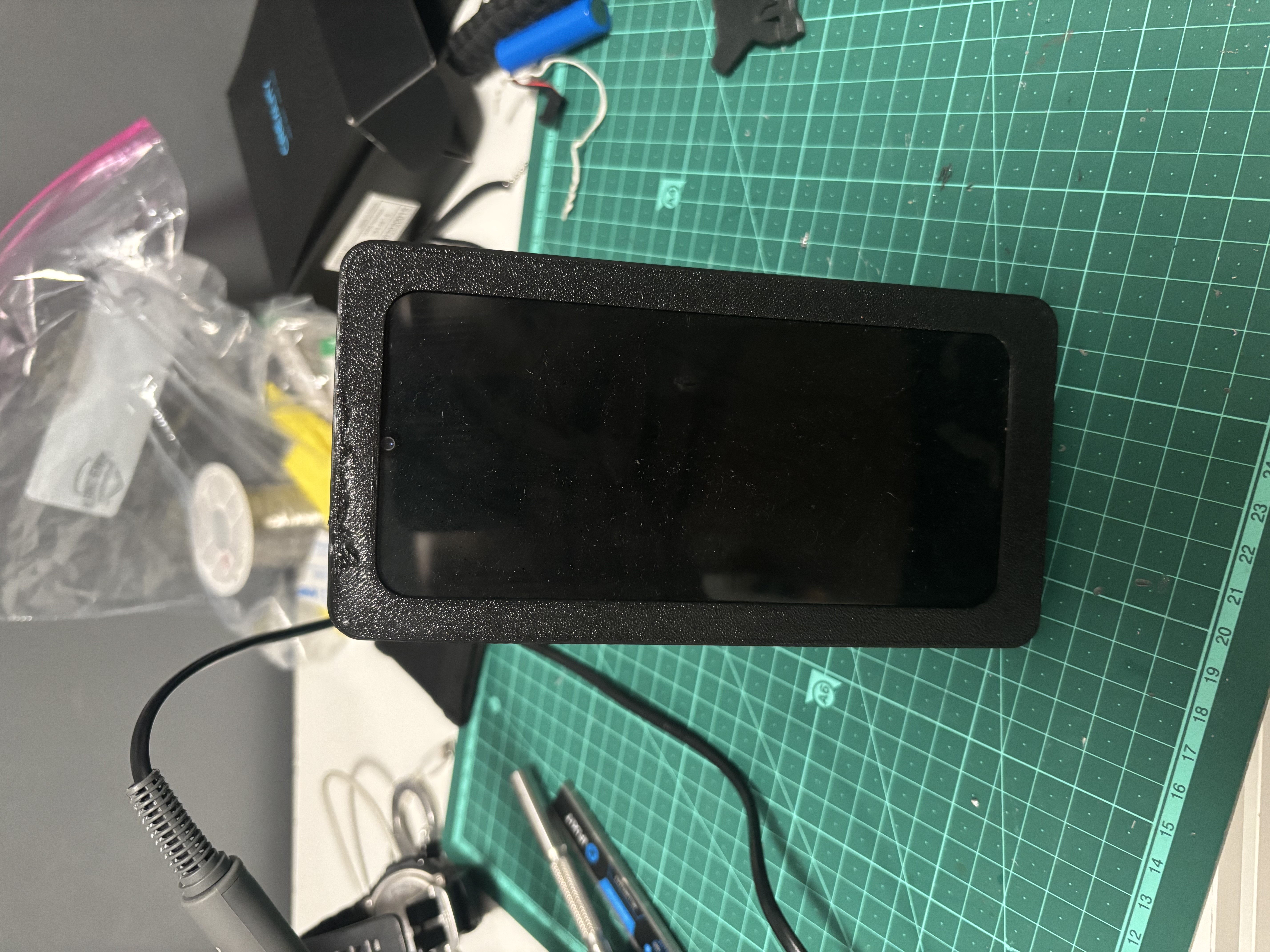 galaxy a70 klipperscreen holder