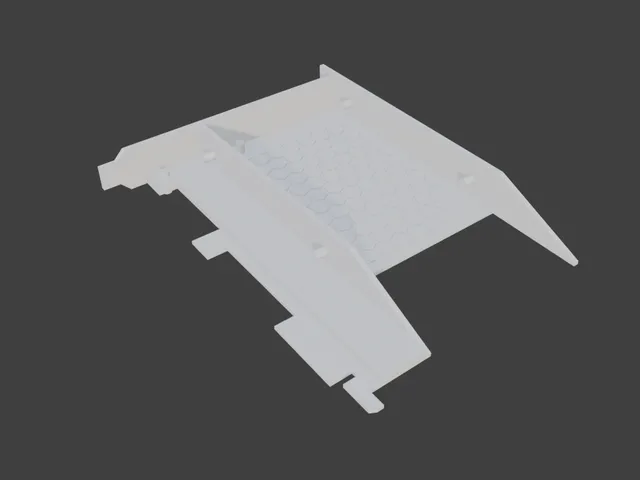 PCIe-mounted SATA SSD holder (prototype)