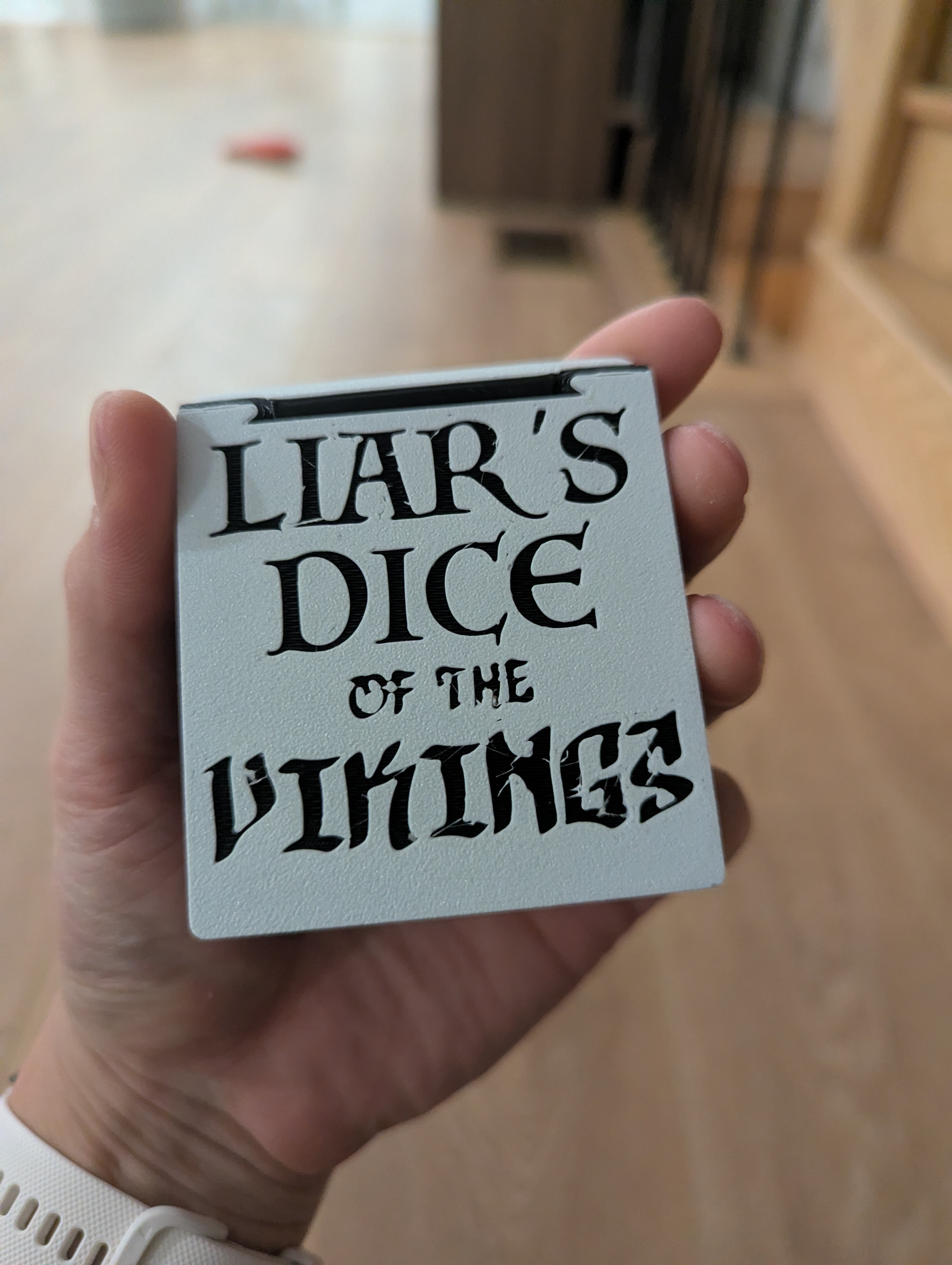 Viking's Dice and Liar's Dice Tray