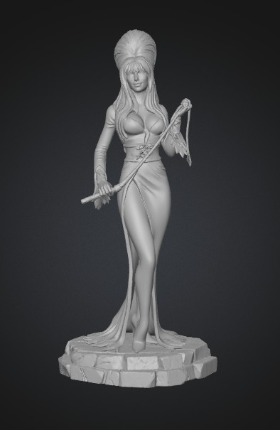 Elvira is the Mistress of the Darkness Figurine