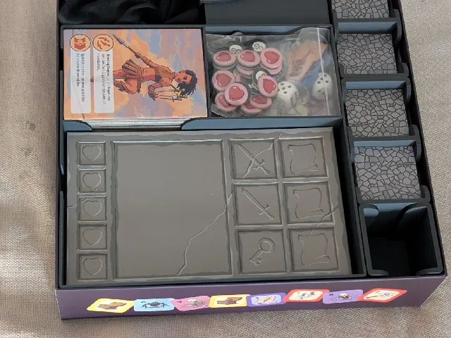 Karak inserts Outset edition w/ expansions + tile grids + mini dice tower