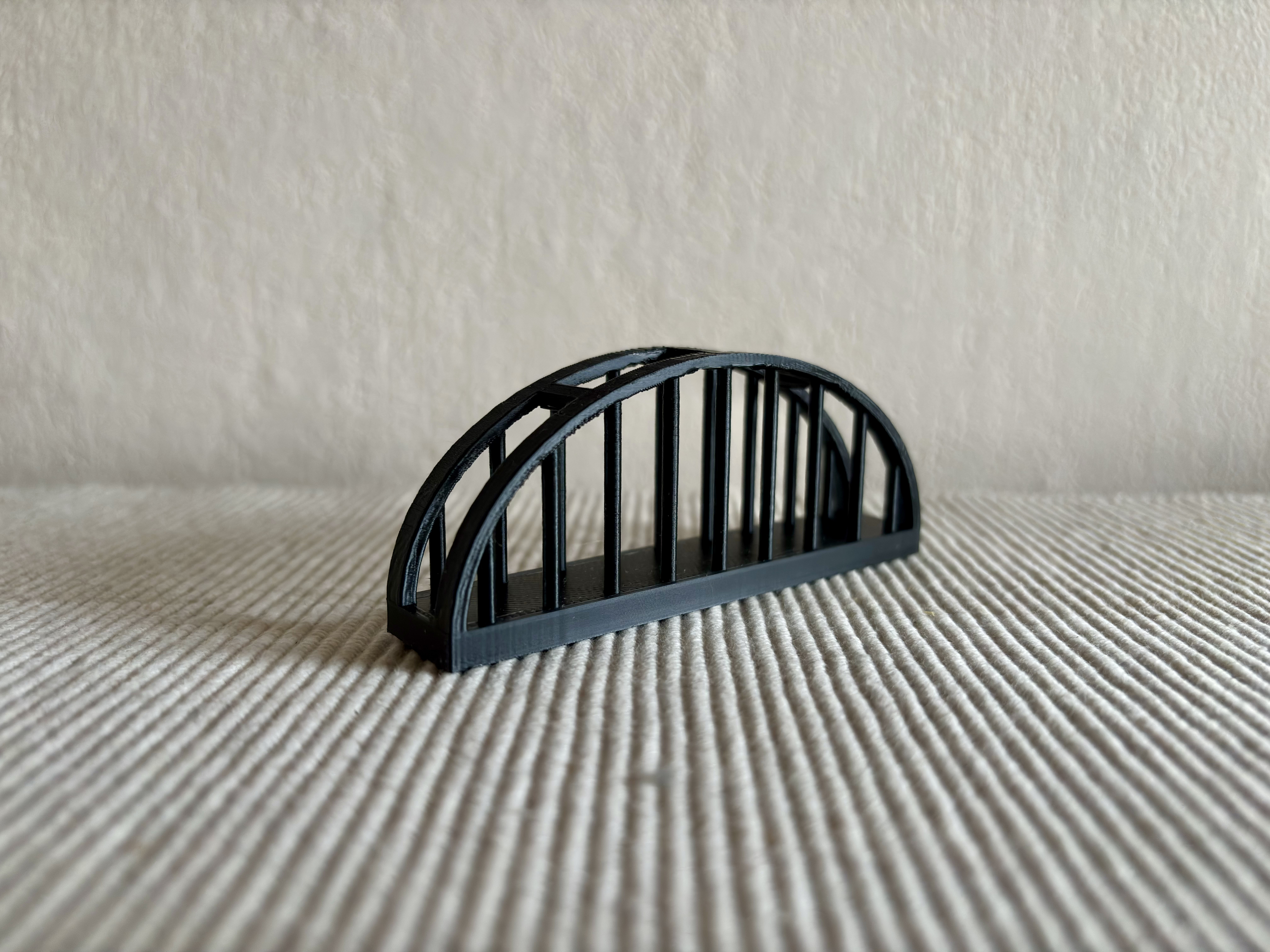 Minimalist Arch Bridge 3D model