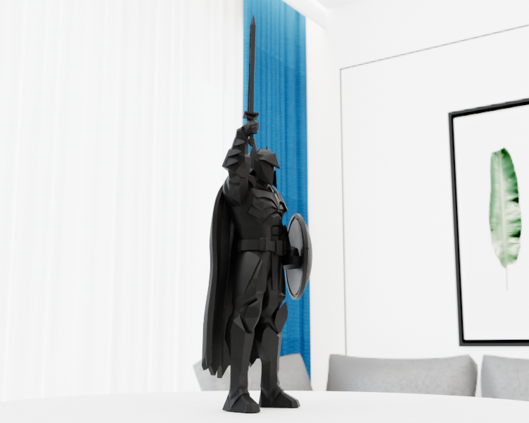 Warrior with Raised Sword — miniatura 6