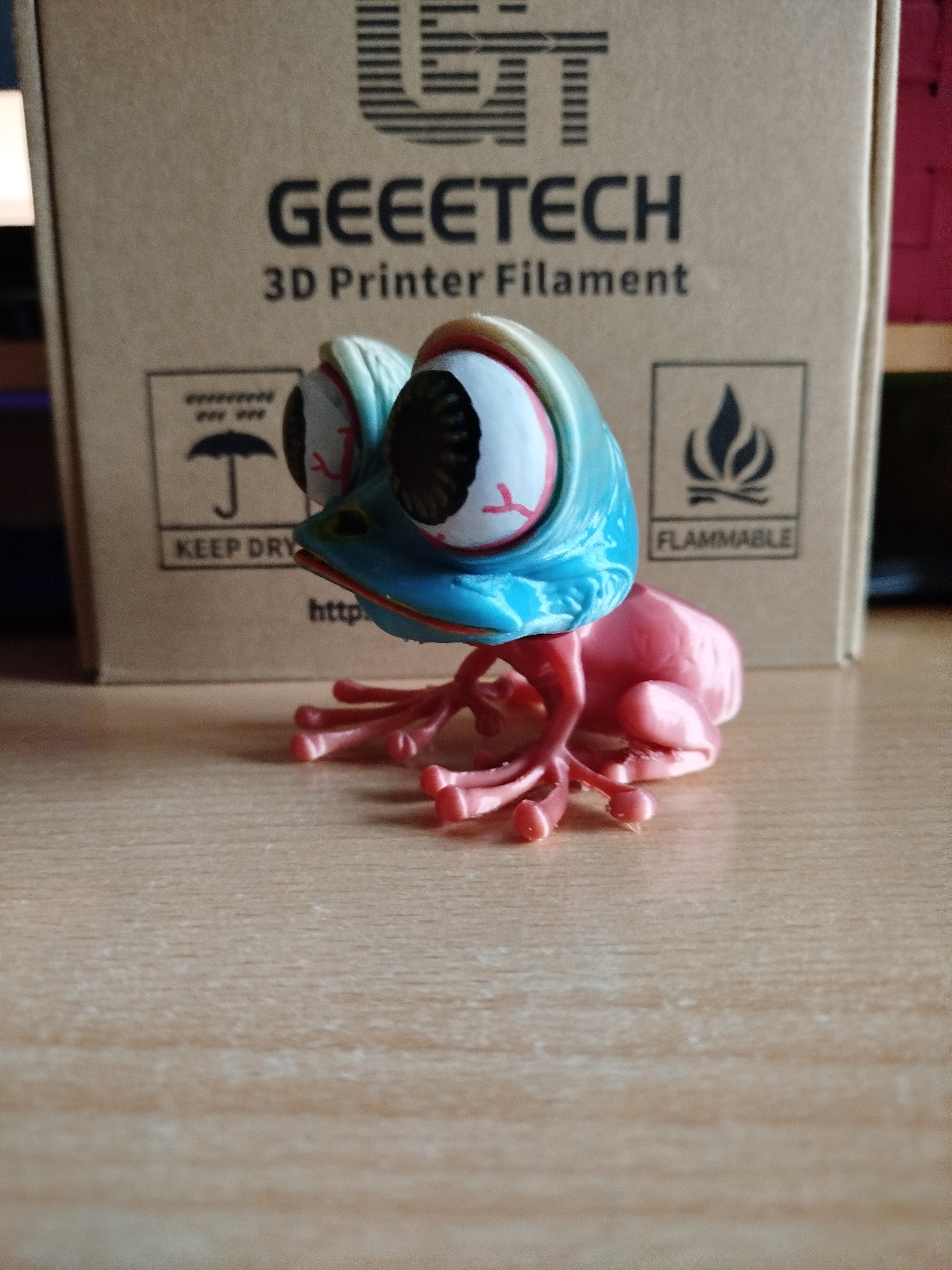 Miniatura 2 do modelo 3D Cute frog
