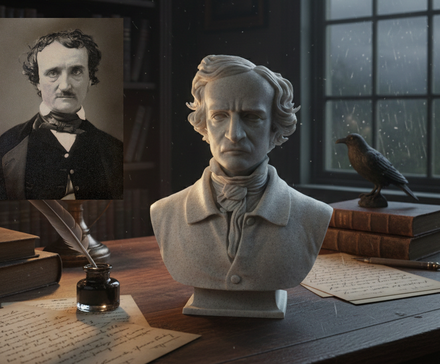 Edgar Allan Poe – Bust