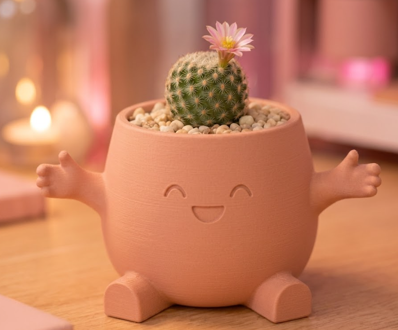 Happy Hug - Cute Smiling Planter