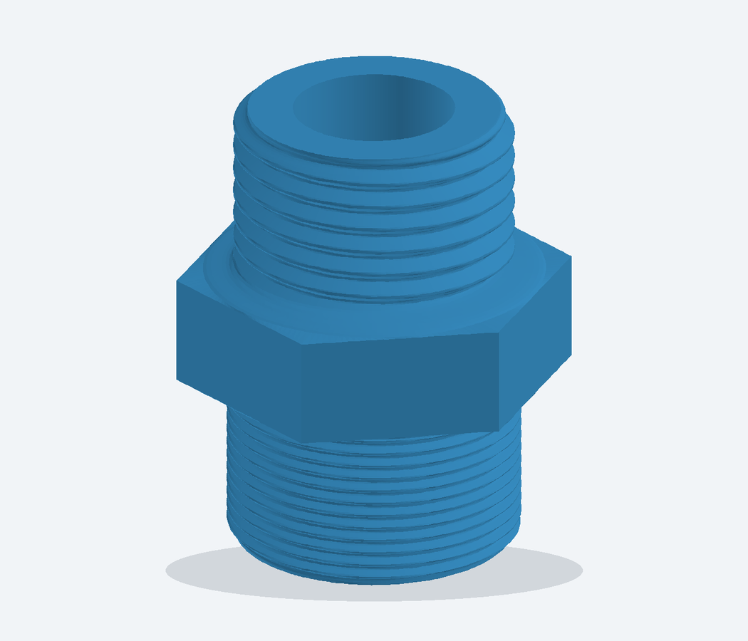 Adapter M22x1 to 1/2"