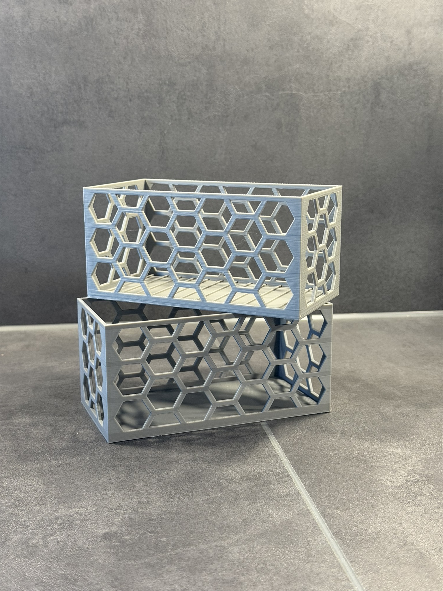 Teebeutel-Sortierer / Hexagon Box /Honeycomb-Design