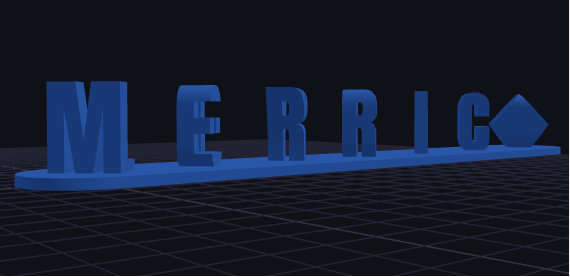 3D Text Flip Merric
