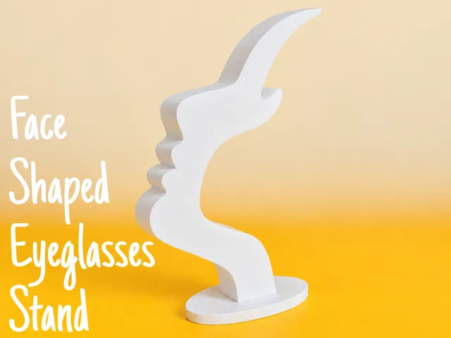Face Shaped Eyeglasses Stand