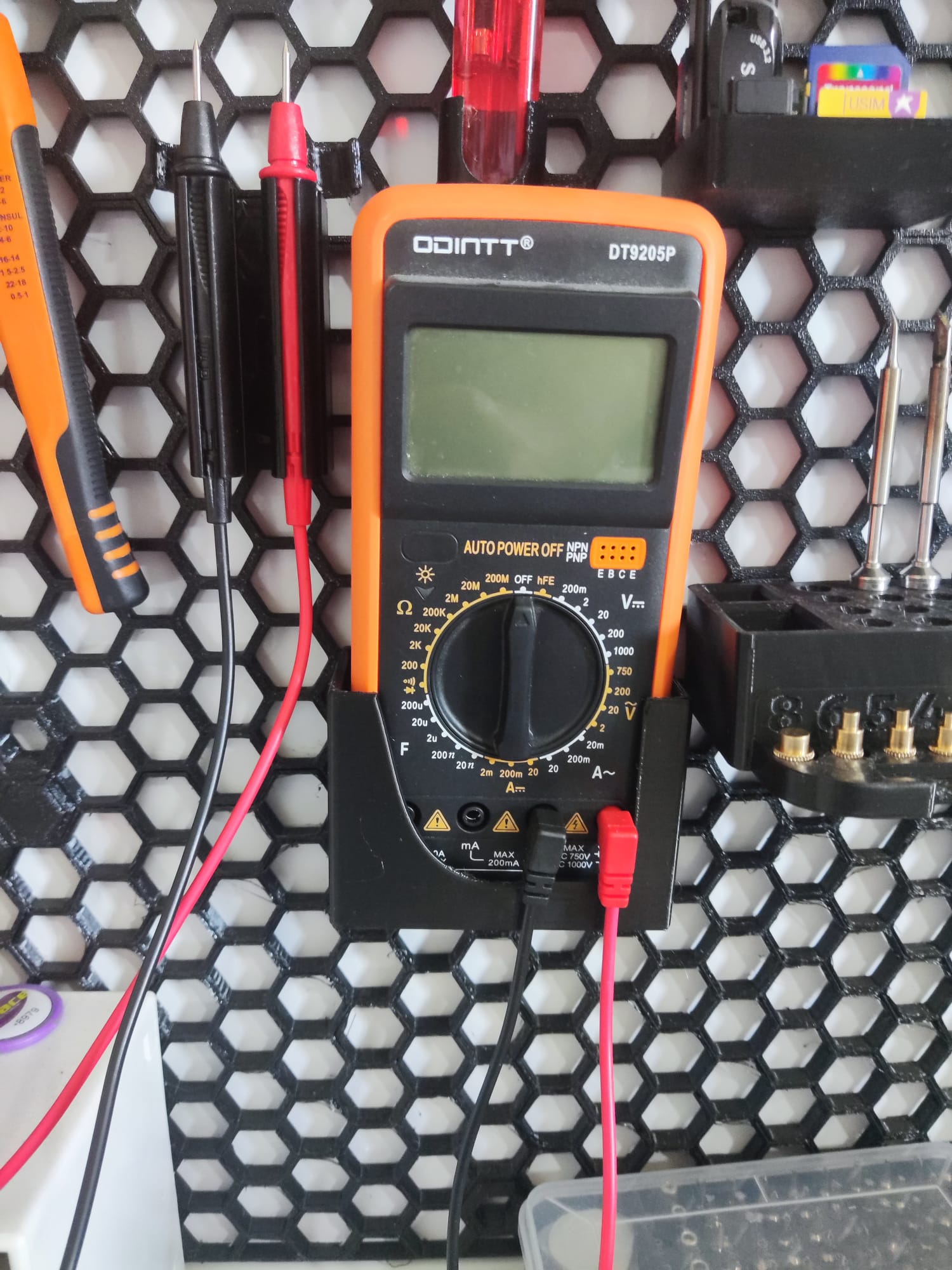 HSW Honeycomb dt9205p multimeter holder