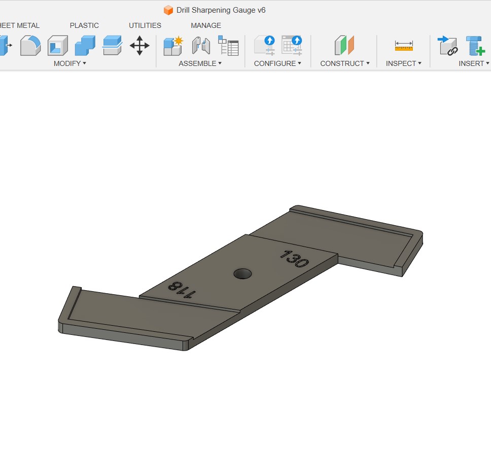 Drill Sharpening Gauge