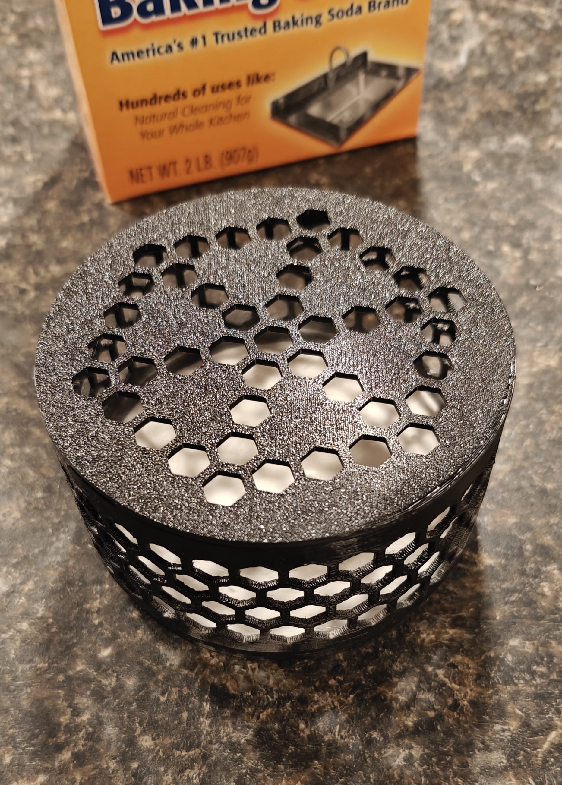 Baking Soda Deodorizer (solid bottom/no coffee filter)