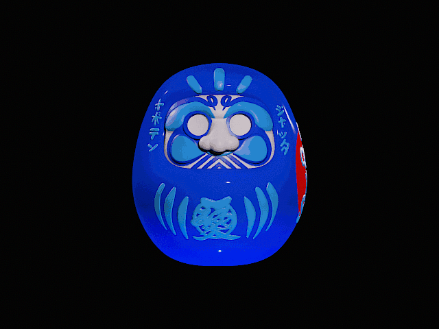 CACTUS JACK X FRAGMENT DARUMA DOLL by Unreal Visionz | Download