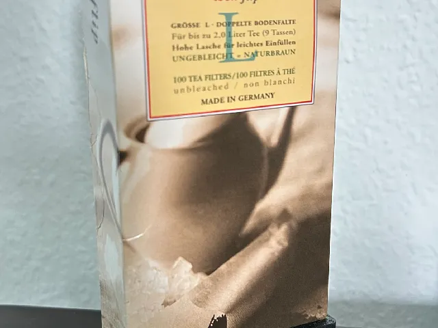 Ständer Teefilterhalter TeeliFlip-Packung