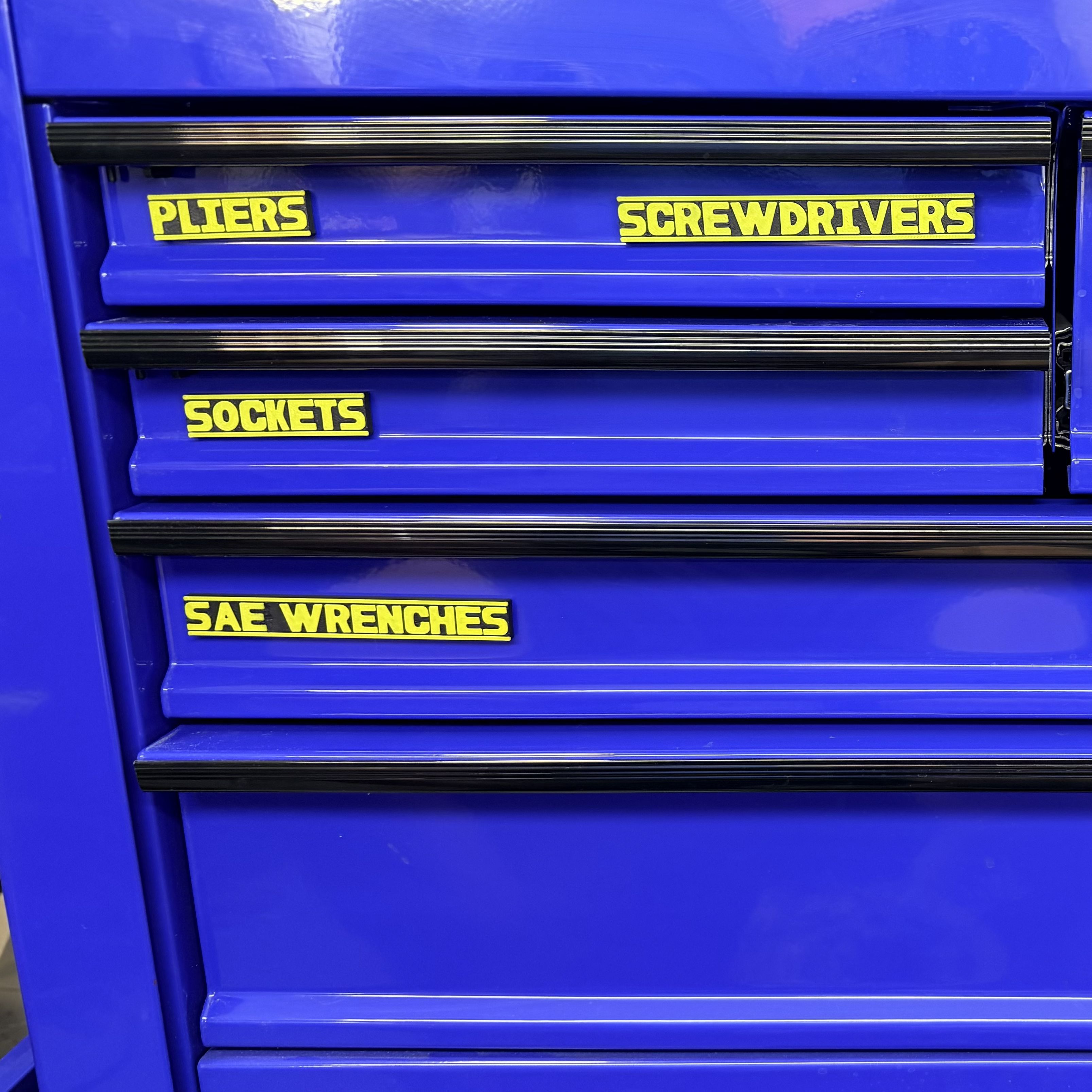 Complete Toolbox Organization (116+ Labels) | Style D | R7Makers