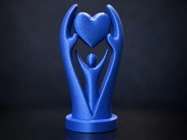 Mother & Child Love Sculpture