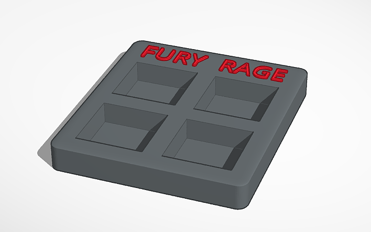 Age of Sigmar Fury Level and Rage Dice Tracker (GHB 26-27)