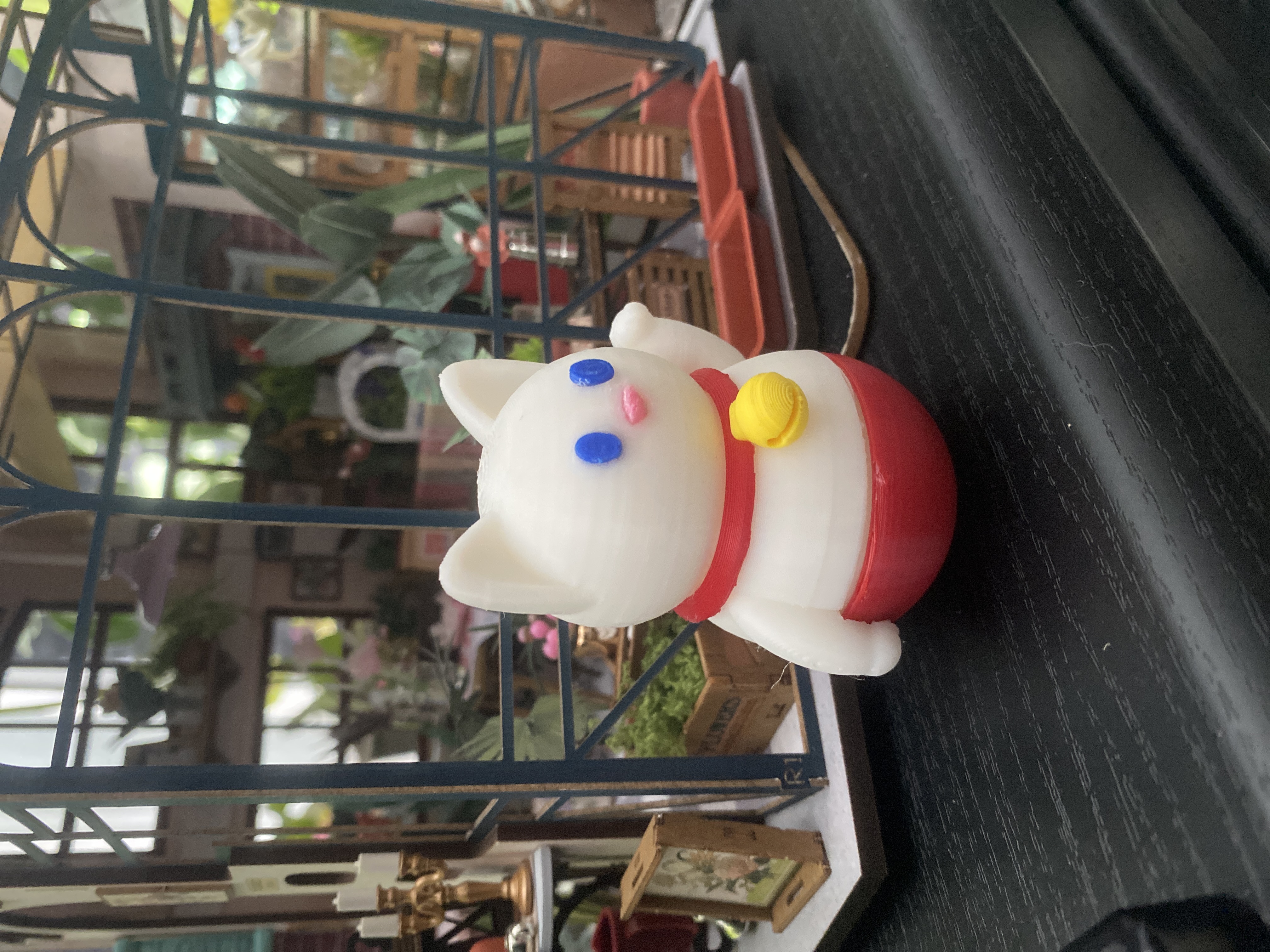 Miniatura 2 do modelo 3D A Lucky Cat Weeble!