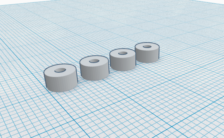 Tech Deck Bushing Actual Size