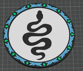 Ho-Chunk Water Spirit Clan Symbol by The3rdLayer | Download free STL ...