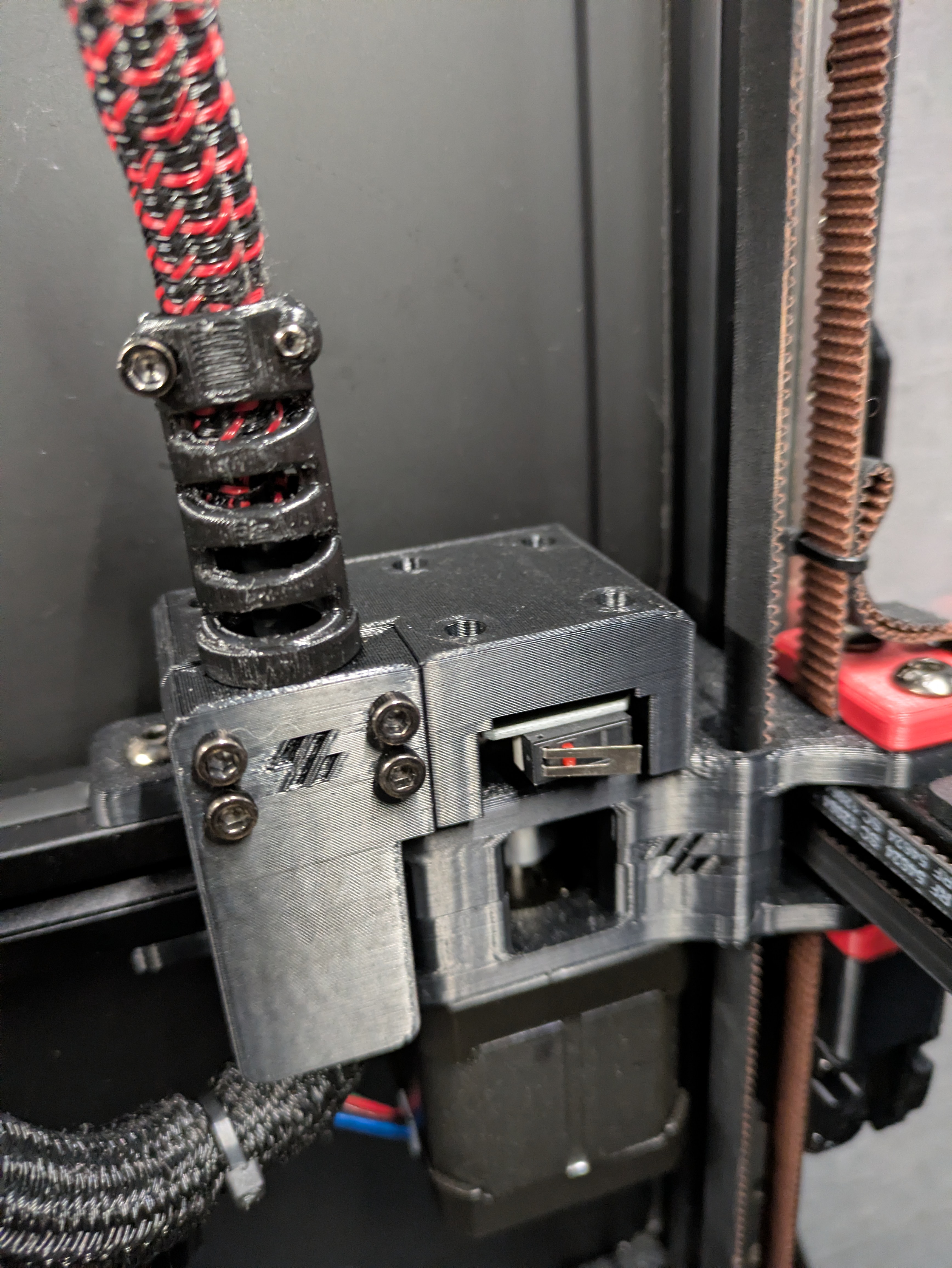 VORON 2.4 Rear Umbilical PUG and XY Endstop PCB Mount
