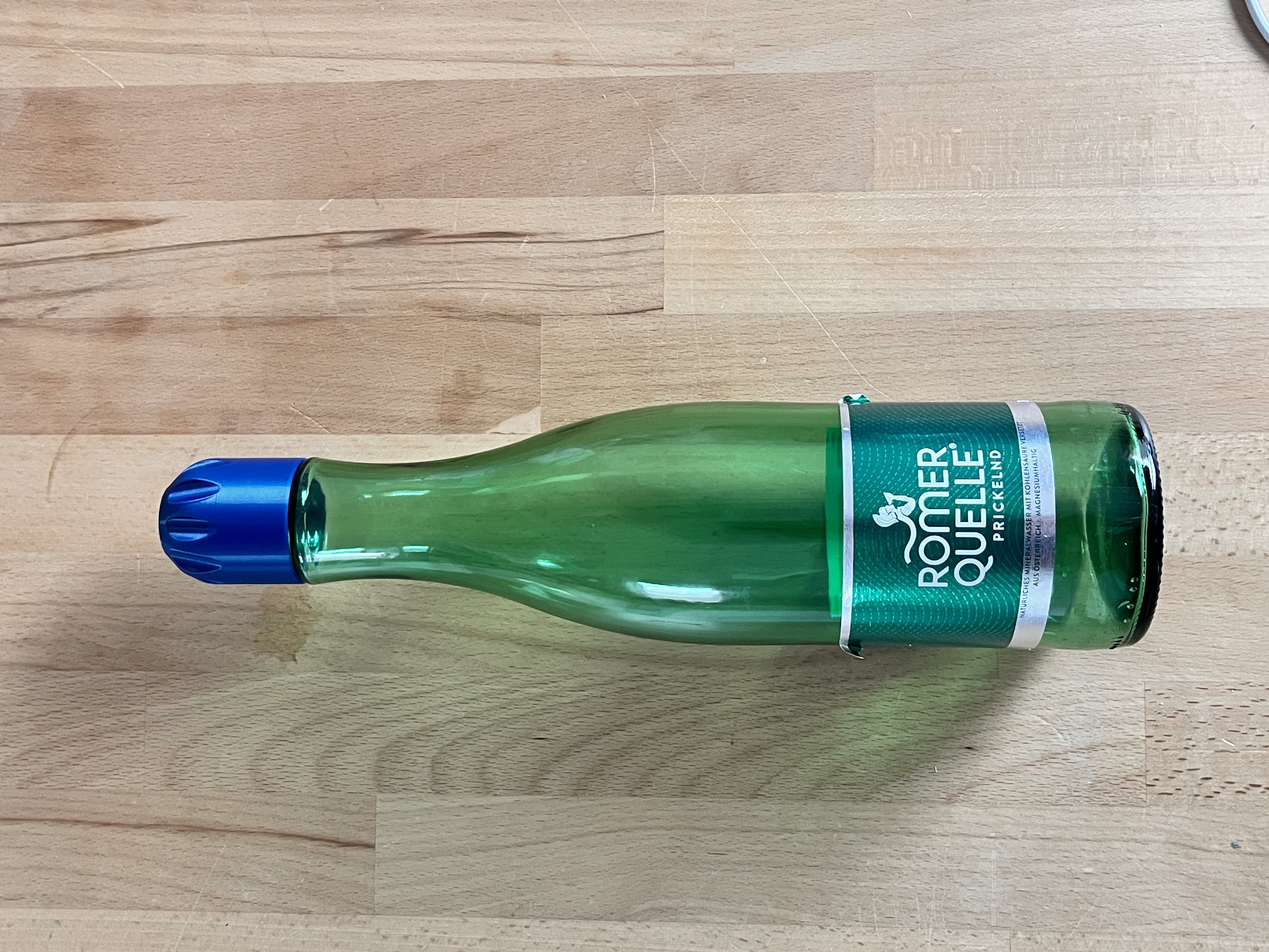 Schraubverschluss, Deckel für Römerquelle Flaschen aus Glas (Österreich)