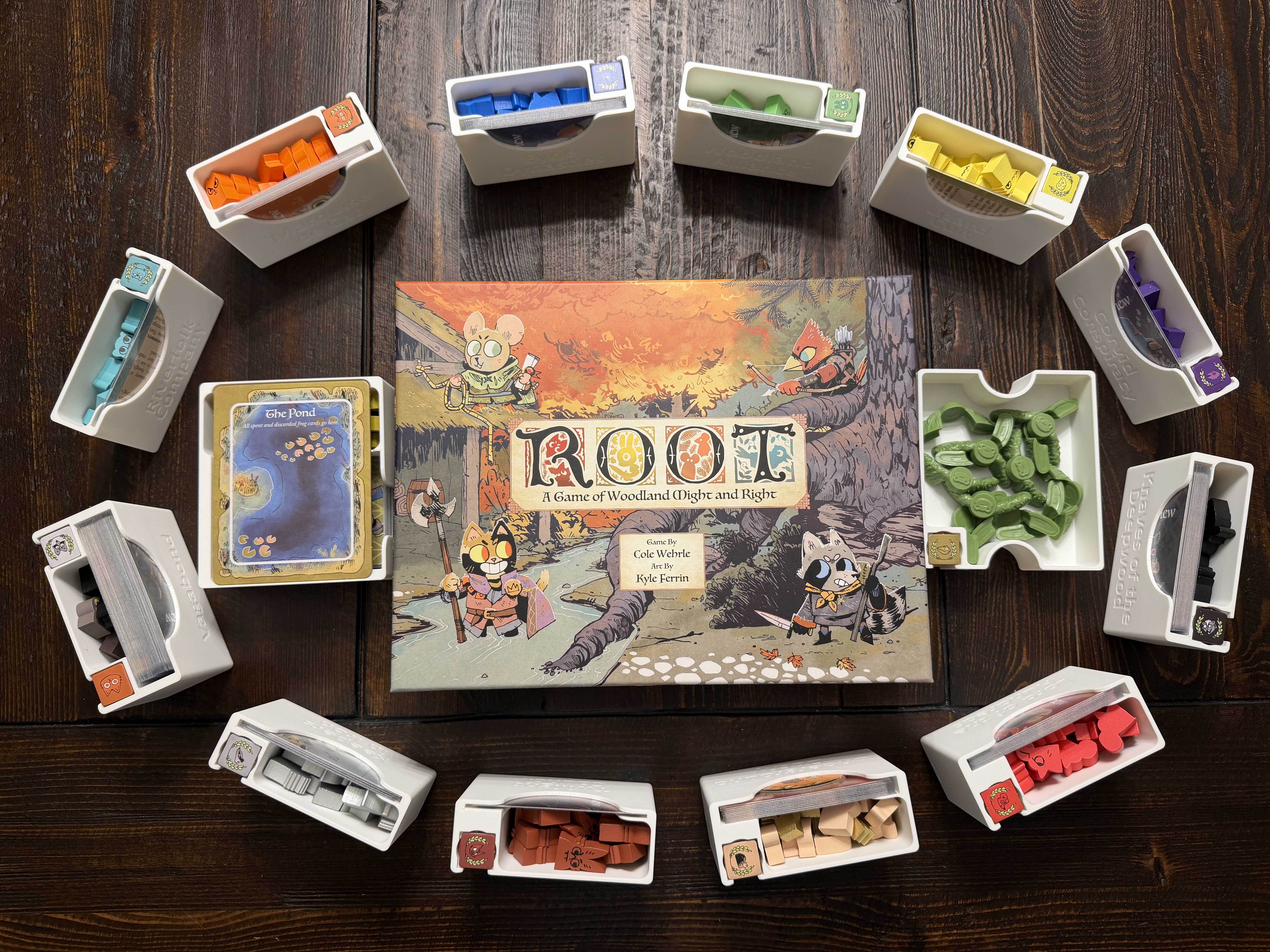 Root Insert / Organizer - All Expansions Through Homeland (Minus Clockwork)