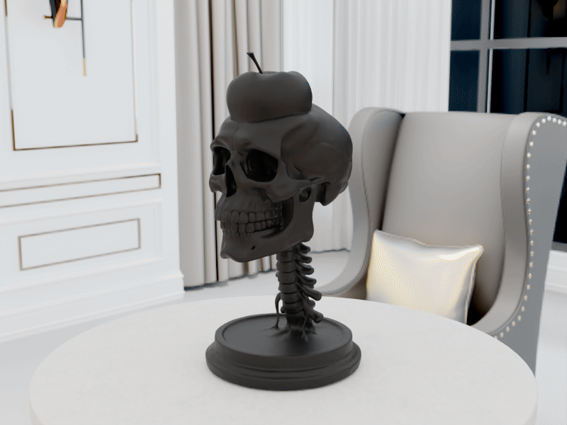 Skull with Apple — miniatura 12