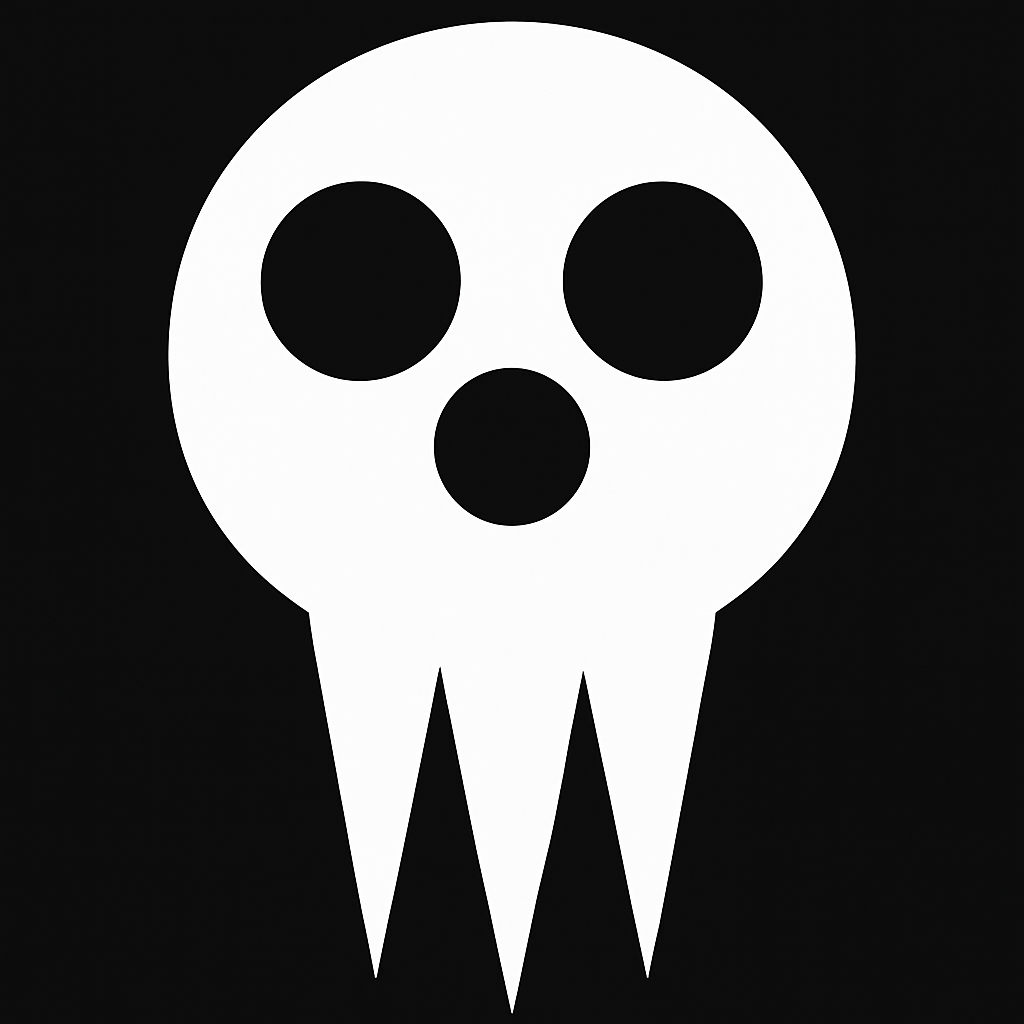 Lord Death Cosplay Mask from Soul Eater