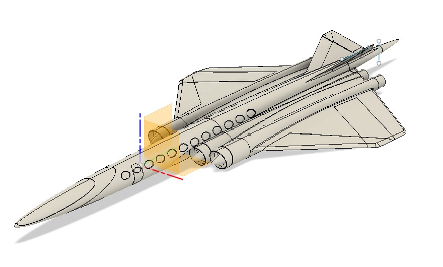 Retro supersonic BizJet