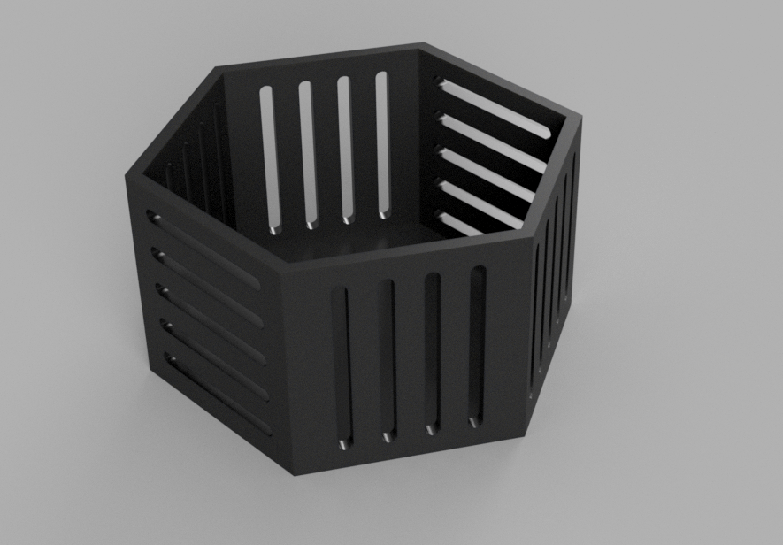 Hexagonal box
