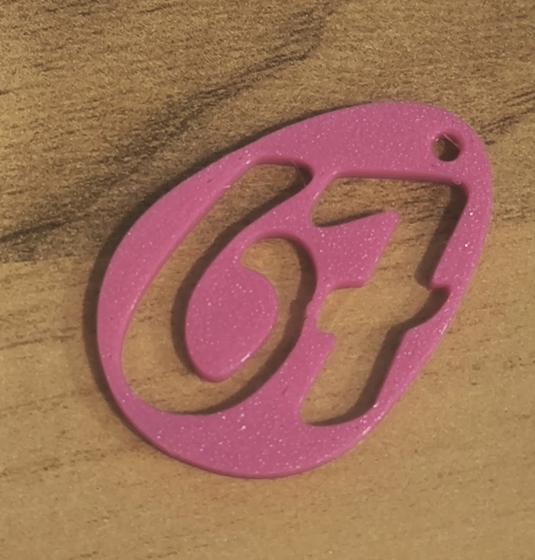 Miniatura 2 do modelo 3D Easter 67 egg keychain